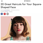 Idées de coiffures qui conviennent à un visage carré