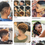 Idées de coiffures pour cheveux courts type afro
