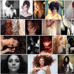 Recherche dans Flickr de photos de femmes aux cheveux frisés et bouclés.